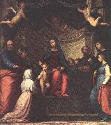 The Marriage of St Catherine of Siena ww BARTOLOMEO, Fra